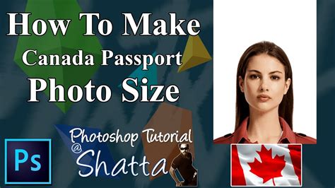 No need hard copy photo anymore! How To Make Canada Passport Size Photo | Visa photo ...