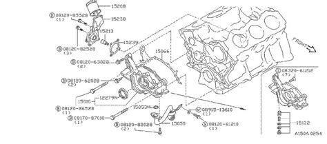 All information, specifications and illustrations in this manual. Nissan Maxima Engine Oil Pump Pickup Tube Gasket. RING - 15059-V500A | BILL KORUMS PUYALLUP ...
