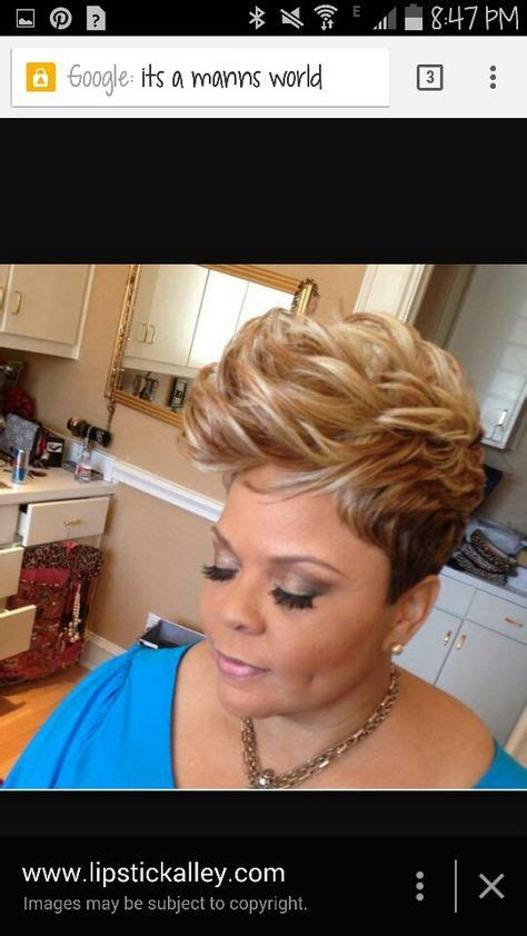 Tamela mann performs at the folly theater for the sclc sprint artist. Tamela Mann blonde short do... | Short hair styles, Hair ...