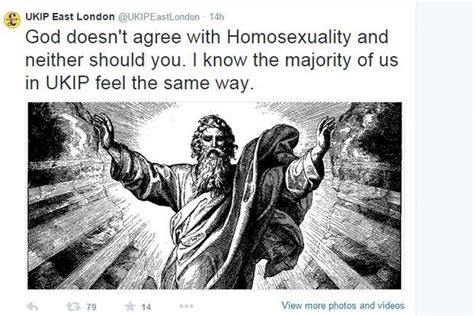 Erik holland, author of the nature of homosexuality, perceives that homosexuals have become so reckless in labeling others homophobic that anyone who questions their labeling someone a. Ukip Civil War? Homophobic Rant Sparks Breakaway by ...