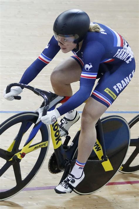 Mathilde gros (après sa quatrième place en vitesse individuelle) : Mathilde Gros (cyclisme sur piste)