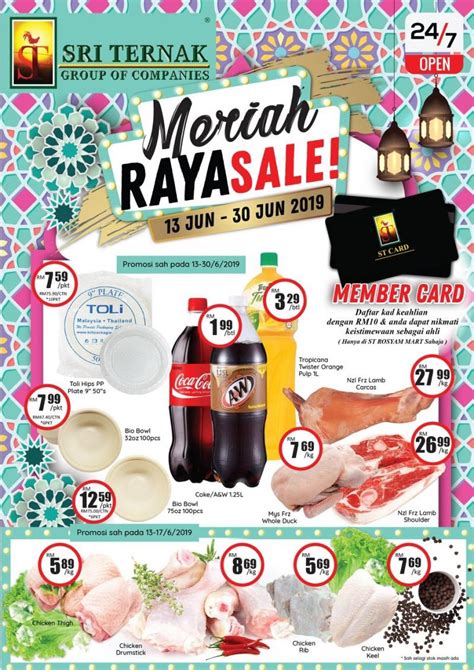 Sri ternak food mart sdn bhd is part of sri ternak group of companies which is formed by the ho family. Sri Ternak & ST Rosyam Mart Meriah Raya Sale Promotion (13 ...