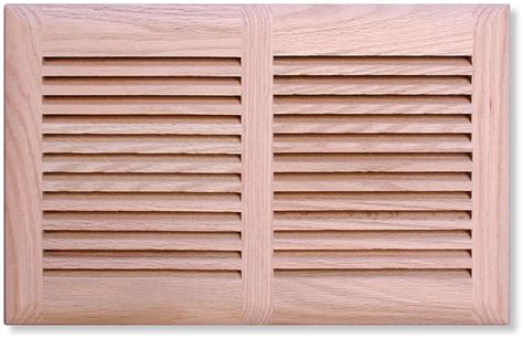 Check spelling or type a new query. louvered wood return air grille, custom size