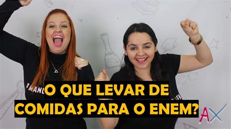 Selecionar estudantes de todo o brasil para instituições federais de ensino por meio do sistema de. O que levar de comida para o ENEM? Kit sobrevivência ...