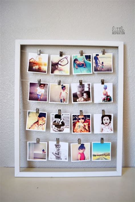 Check out that photo gallery wall that wound up being super affordable. Innovative DIY Picture Frame Ideas - Cozy DIY