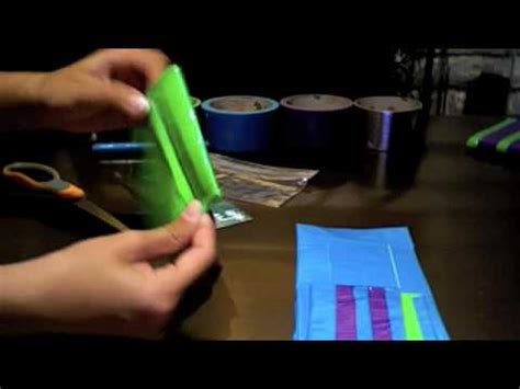 Now, take the third one and apply it to the bottom, flip it over and stick another one on top. How To Make A Duct Tape Wallet With 6 Pockets And I.D ...