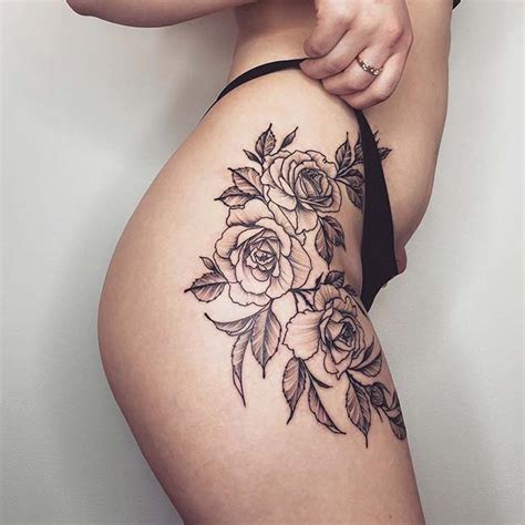 Go for a subtle look with a small rose on your hip bone or embrace a bolder piece by creating a larger design of interconnecting roses traversing more skin. 23 Trendy Hip Tattoos That Are Actually Badass | Page 2 of ...