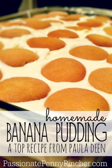 In a medium saucepan, whisk together 1 cup sugar, flour, and salt. Paula Deen's Banana Pudding Recipe (Perfect for ANY ...