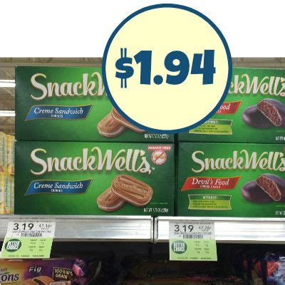 Available in select zip codes or locations. Snackwell's Cookies Just $1.94 At Publix