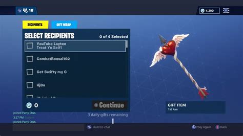 Go to the item you would like to purchase as a gift within the item shop. How to give skins in fortnite ps4.