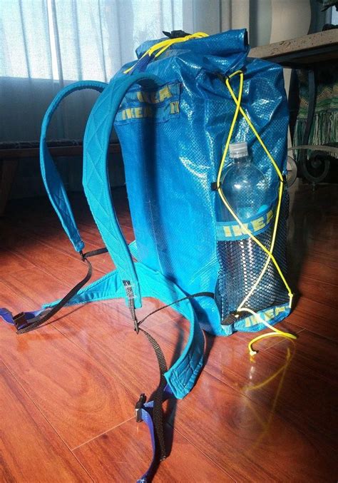 I'm going to rebuild my old backpack, so i can use the backpanel incl shoulder straps. IKEA Ultralight Backpacking pack | Diy backpack, Backpacking packing, Bags