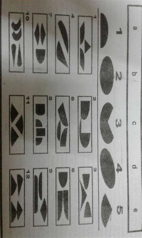 Psikotes, test kepribadian, test iq online, tes logika. Tugas Anda Adalah Menyatukam Potongan Potongan Gambar ...