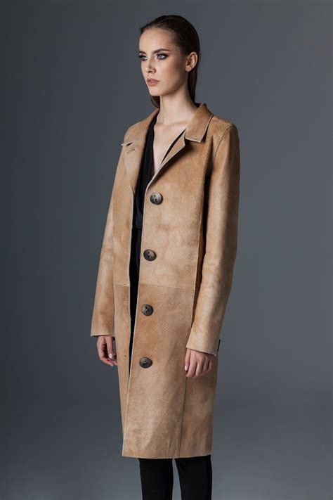 They are made from either very heavy cloth material or extremely light. Camel Calf Hair Coat | ONLINE STORE \ COATS | Bruno Saint ...