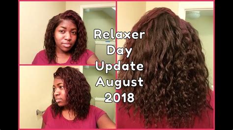 Try to cover all the hair evenly with the bleach and do not go above the rubber band. My First Relaxer After Coloring my Relaxed Hair - YouTube