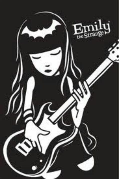 U rock! | Emily the strange, Strange music, Strange