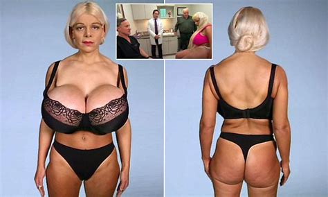 He picks her up for a bj at home 136 min. Model with 'Europe's biggest breasts' wants bum to match ...