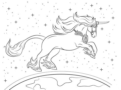 Scroll down the page to see all the interesting unicorn coloring images. Beautiful Unicorn Coloring Pages - Cartoons Coloring Pages ...