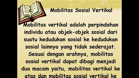 Uraikan pengertian mobilitas sosial menurut haditono. Contoh Mobilitas Sosial Vertikal Ke Atas - Berbagai Contoh