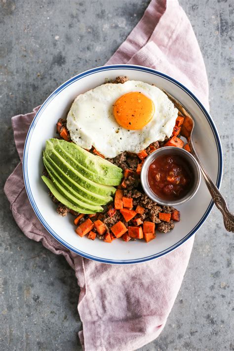 Hopefully this has provided some inspiration for easy, healthy breakfasts, lunches, and dinners for you! Sweet Potato and Bison Breakfast Hash - The Defined Dish