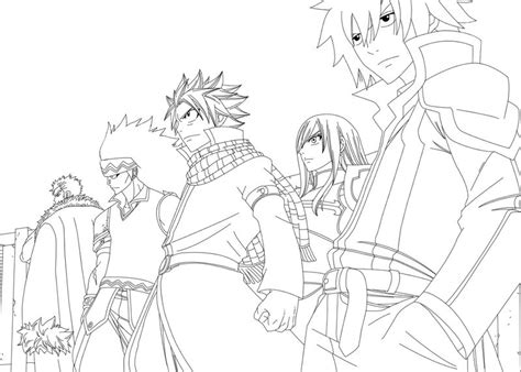 Anime fairy tail coloring pages colouring happy fairy tail. Fairy Tail Color Pages Practice - Coloring Sheets