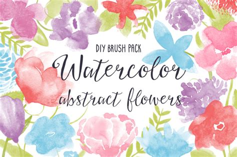 Using various combinations of pastel and neutral colors, this subtle technique gives designers the ability to give a natural, fresh and. PS Brush Pack: Watercolor Flowers ~ Brushes on Creative Market