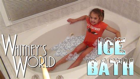 No comments posted yet about : Ice Bath Challenge | Whitney - YouTube