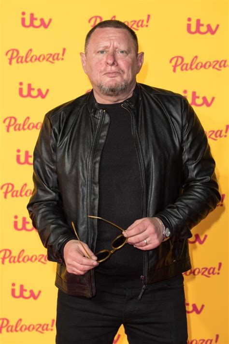 Shaun william ryder (aka x; Shaun Ryder's hair has completely fallen out leaving ...