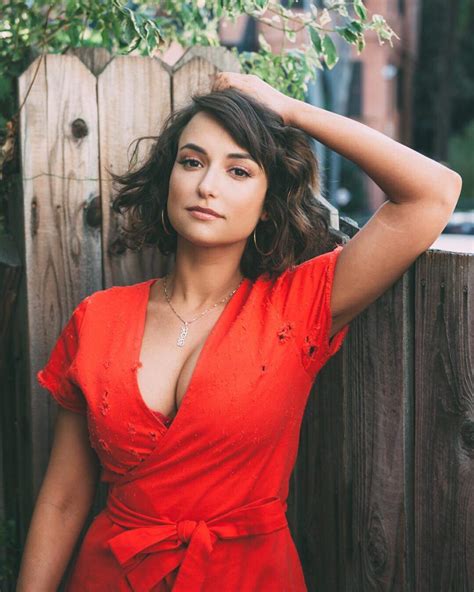 If you're just submitting a picture, please host it on imgur. Milana Vayntrub in a red top | MyConfinedSpace