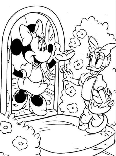 You can use our amazing online tool to color and edit the following minnie and daisy coloring pages. minnie mouse and daisy coloring pages | Minnie mouse ...