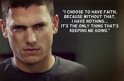 Swimming against the current is easier if what is on the other side is greater than your pain. Pin by Йони Иванова on Prison break | Prison break quotes ...