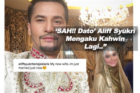 Mengejutkan datin shahida bercerai dengan dato aliff syukri ? Isteri baru Datuk Aliff Syukri diperkenal, "Ini isteri ...