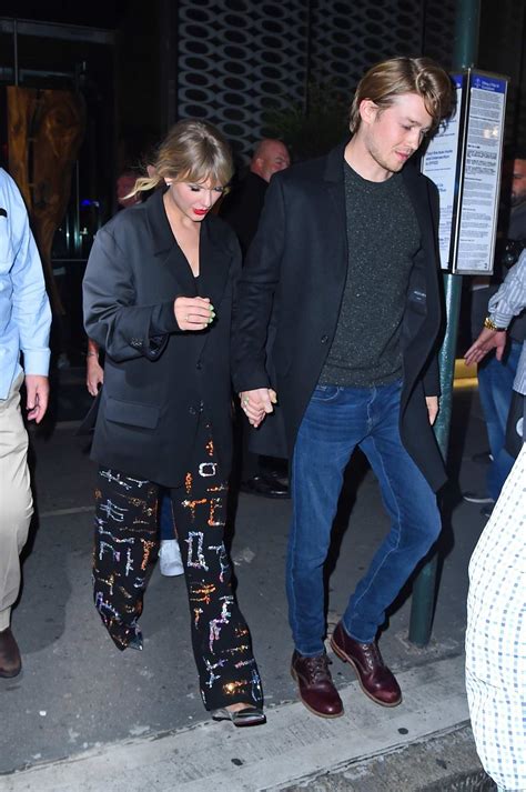 Are taylor swift and joe alwyn engaged? taylor swift and joe alwyn walk hand in hand out of snl's after-party at zuma in new york city ...