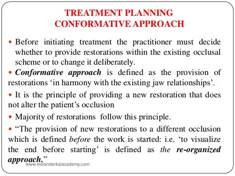 A choice of occlusal schemes can be employed for the prosthodontic rehabilitation of the edentulous patient. Occlusion /certified fixed orthodontic courses by Indian ...