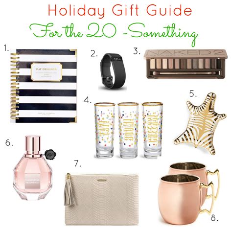 Here are 40 gift ideas that will impress your daughter (or niece, or friend's daughter) of any age and any interest, perfect for the holidays. Holiday Gift Guide: For the 20-Something Year-Old Girl ...