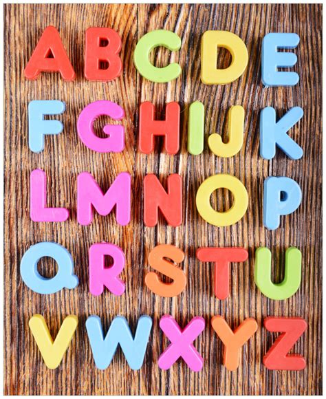 Wir verwenden diese daten zu marketingzwecken der alphabet. Möbelfolie Bunte Buchstaben - Alphabet auf Holz 65 x 80 cm ...