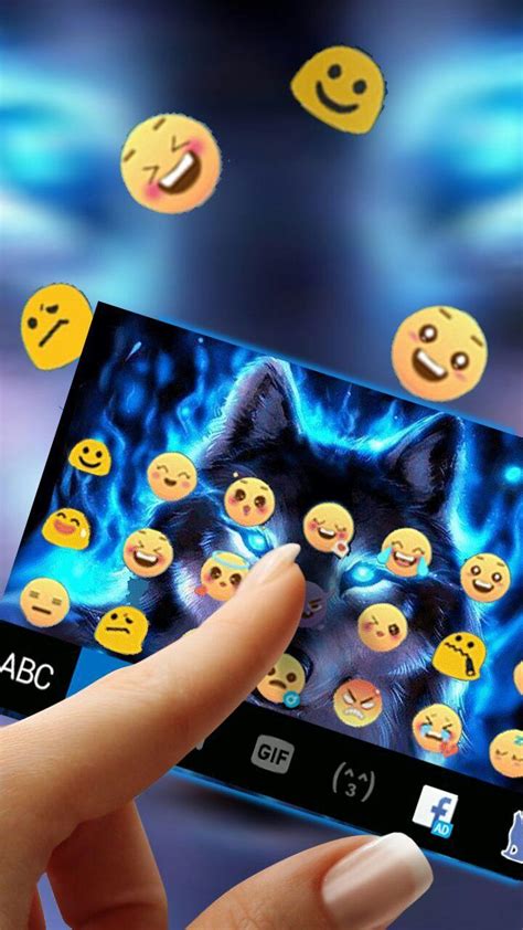 4k ultra hd wolf wallpaper. Nuevo tema de teclado Cool Neon Wolf for Android - APK ...