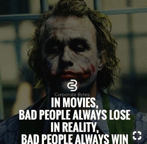 Pin by Alan Braswell on Quotes | Joker quotes, Villain quote, Best ...