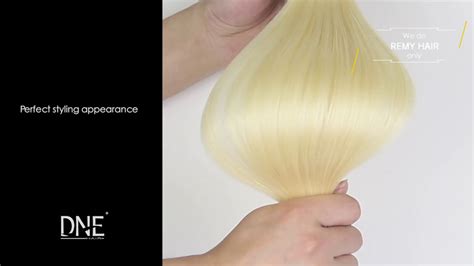 Rated 0 out of 5. DNE hair- blonde hair hand tied hair weft extensions - YouTube