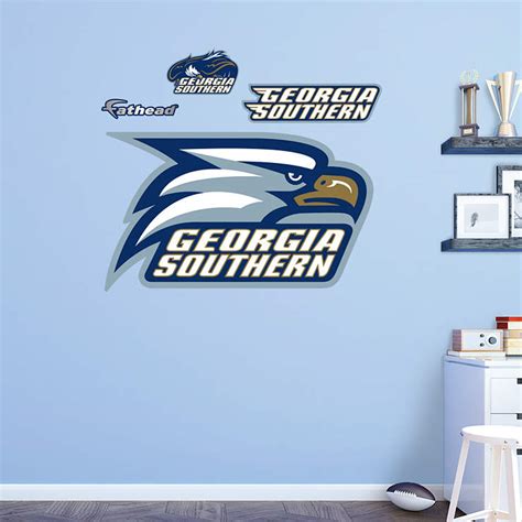 2,888 southern wall stock video clips in 4k and hd for creative projects. Georgia Southern Eagles Logo Wall Decal | Shop Fathead® for Georgia Southern Eagles Decor