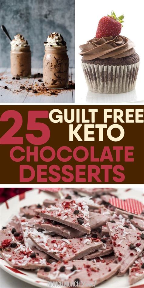 This actually tastes like ooey, gooey chocolate amazingness. 25 GUILT-FREE Keto Chocolate Desserts | Low carb chocolate ...