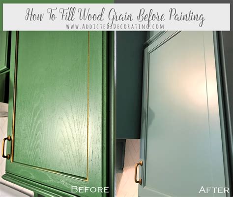 Hope this tutorial is helpful for you! wood grain filler oak cabinets | www.stkittsvilla.com