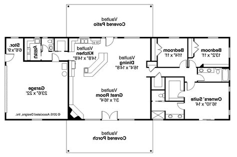 See more ideas about house plans, ranch house plans, house. Comfortable Ranch Style Barndominium for Small Families ...