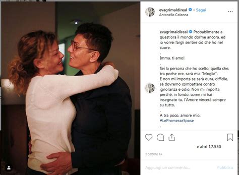 È stata una proposta di matrimonio piuttosto singolare, quella che imma battaglia è stato proprio grazie ad imma, attivista lgbt, che l'attrice italiana ha fatto coming out in televisione, durante una. Eva Grimaldi e Imma Battaglia si sono sposate: le foto ...