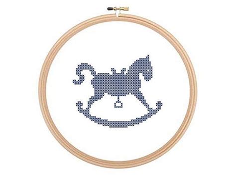 Collection by mother bee designs. Rocking Horse Cross stitch pattern PDF Hobbyhorse Pattern ...