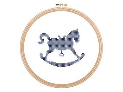 Collection by mother bee designs. Rocking Horse Cross stitch pattern PDF Hobbyhorse Pattern ...