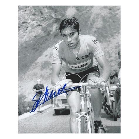 Able to time trial, climb. Eddy MERCKX Autograph