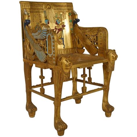 Some were covered with veneer and had sliding lids, but most had lids that simply lifted off. Early 20th Century French Egyptian Revival Armchair ...