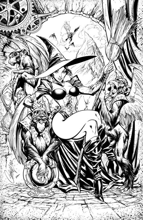 You can now print this beautiful witch halloween for adults coloring page or color online for free. Pin on Grimm Fairy Tales Coloring Pages for Adults