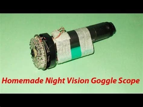 Hoe maak je eigen paar van nachtzicht bril! Homemade Night Vision Goggle Scope DIY Infrared Module Free Energy Flashlight Free Energy ...