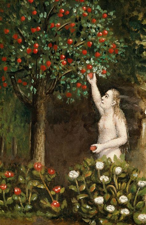 This tattoo looks pretty opposite. The Garden of Eden | Museum of Fine Arts, Boston